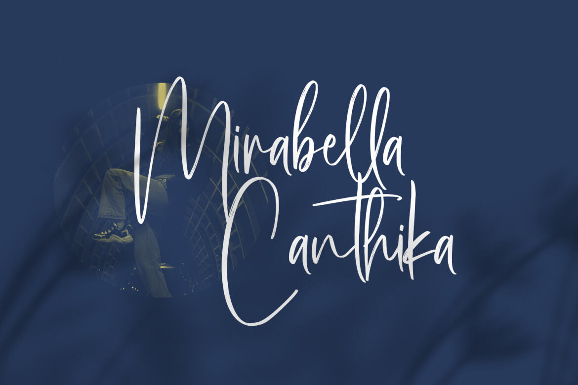 Canthikas Signature FREE Script Font - view 3