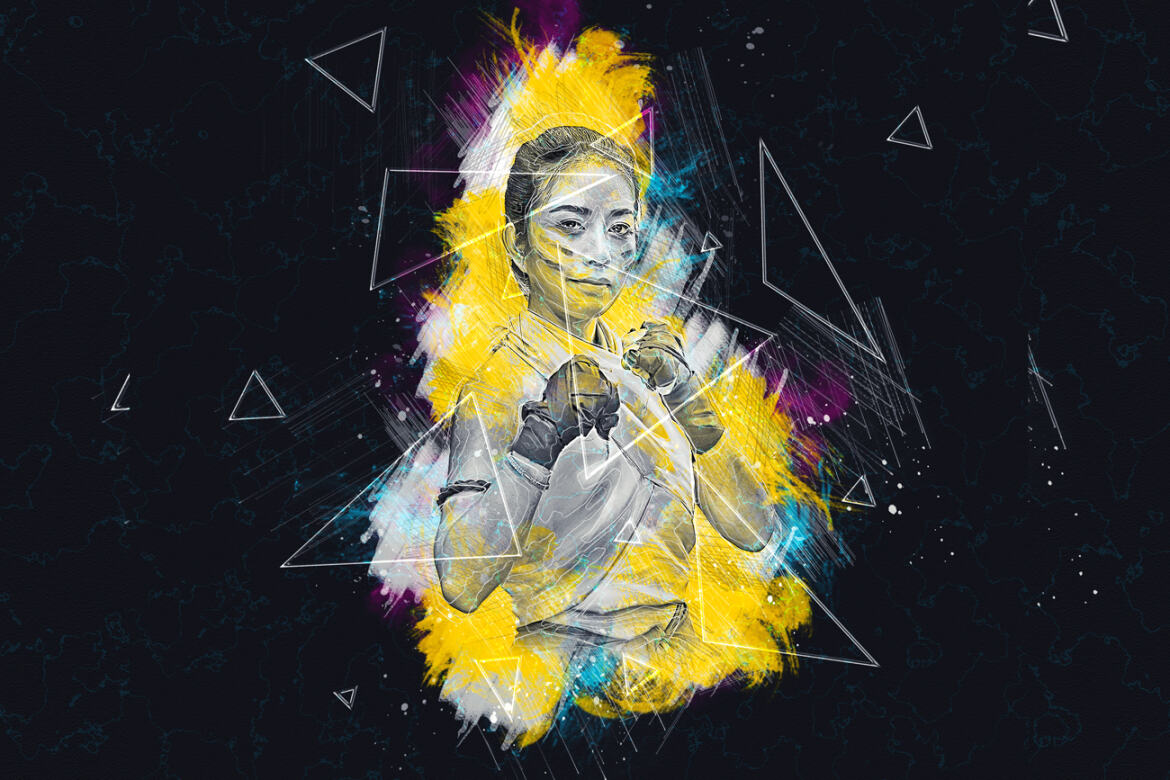 Grunge Sketch FREE Photoshop Action - view 11