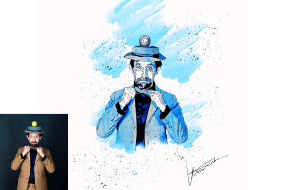 Poster Effect FREE Photoshop Action