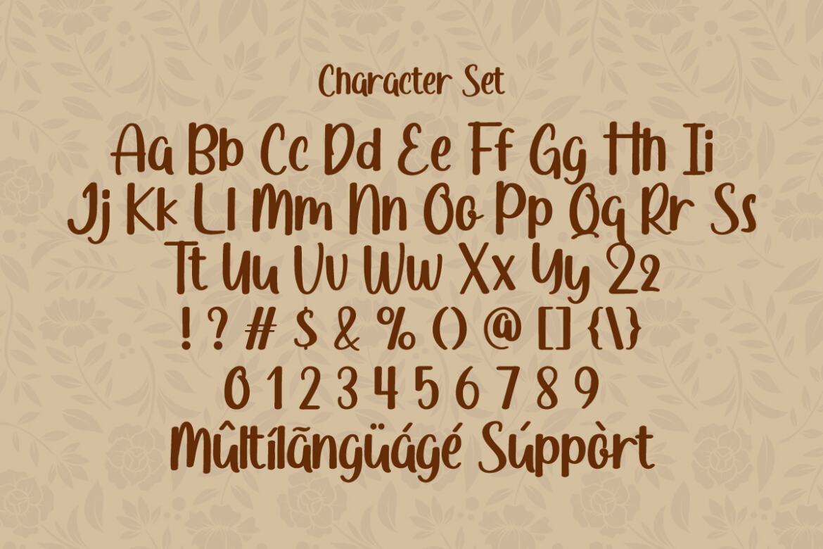 Flower Days FREE Font - view 4