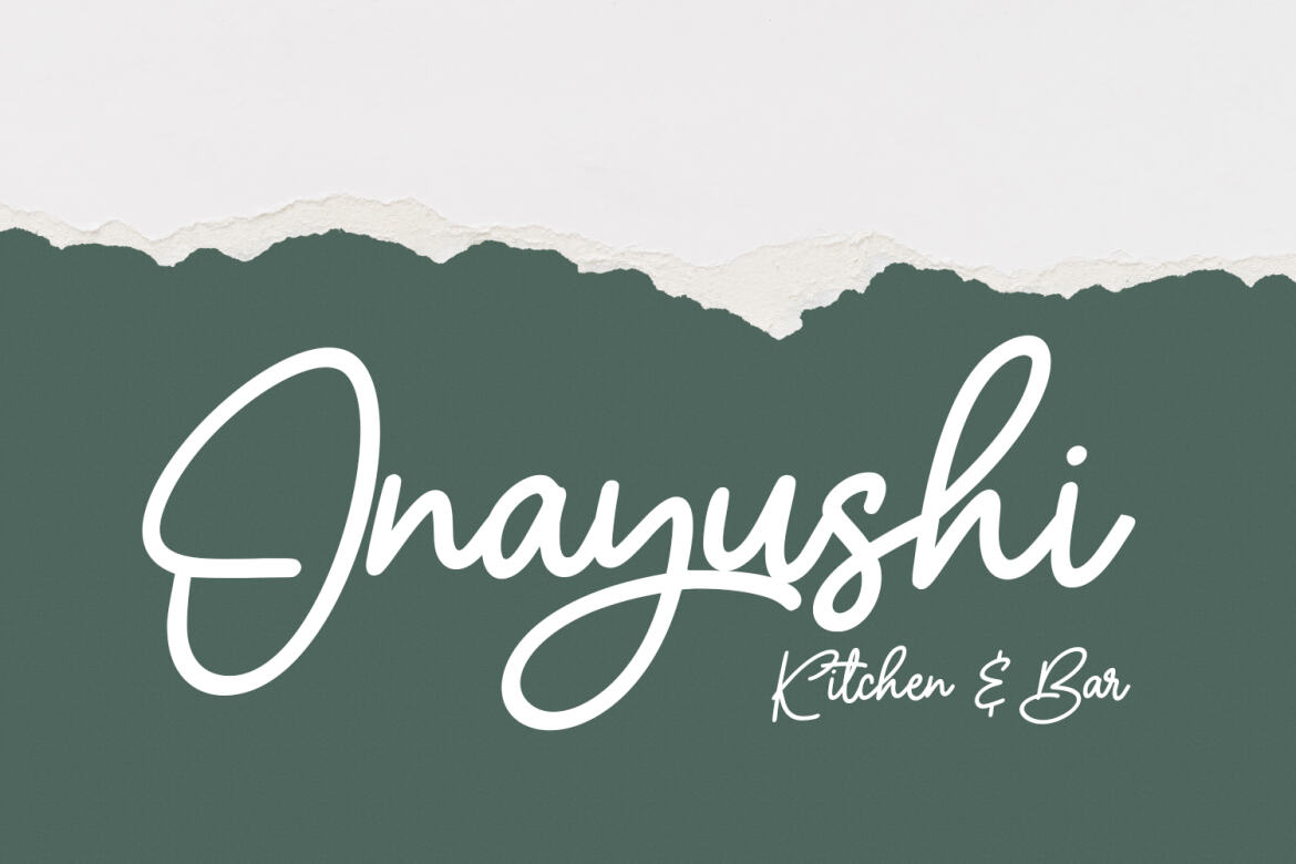Olliverya Monoline FREE Script Font alternate