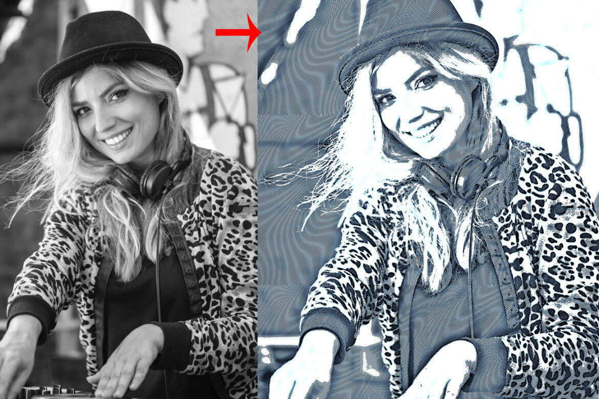 Realistic Money Effect FREE Photoshop Action - view 6