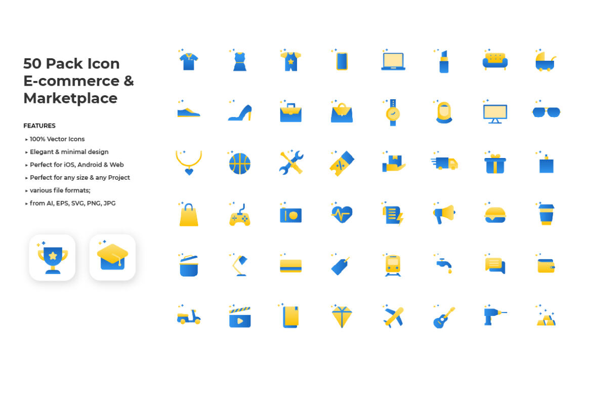 E-Commerce FREE Icon Pack alternate