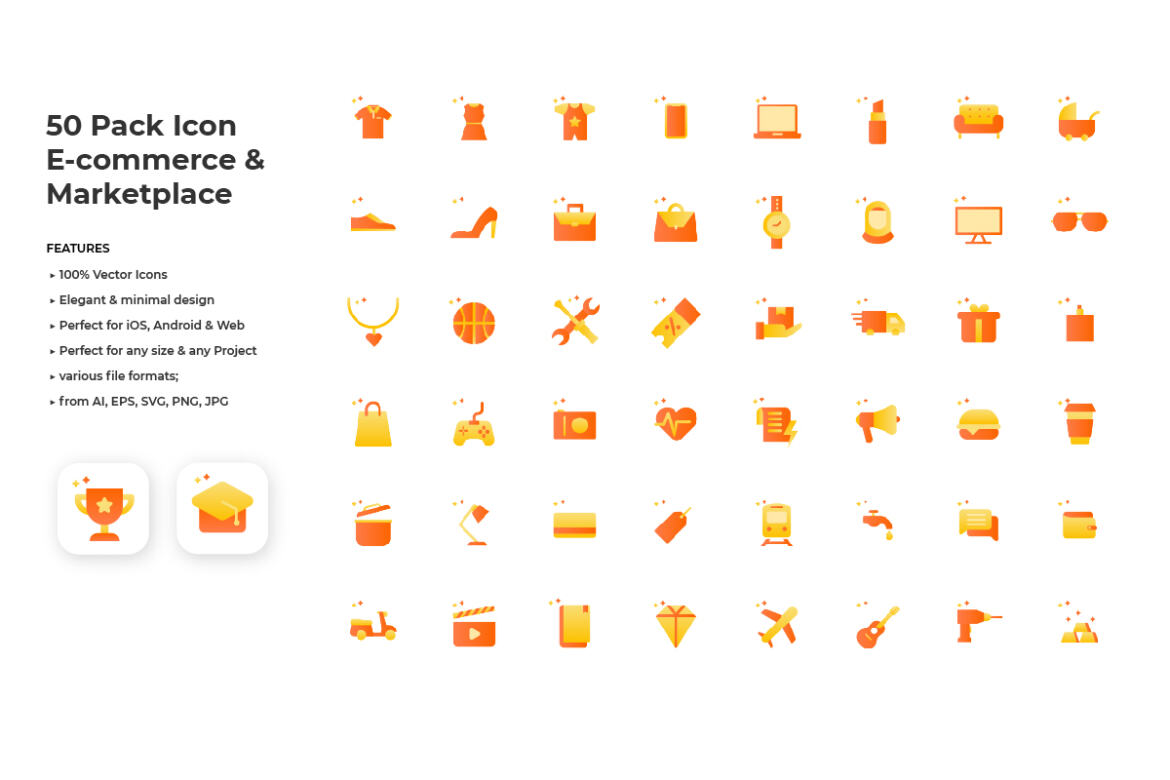 E-Commerce FREE Icon Pack - view 4