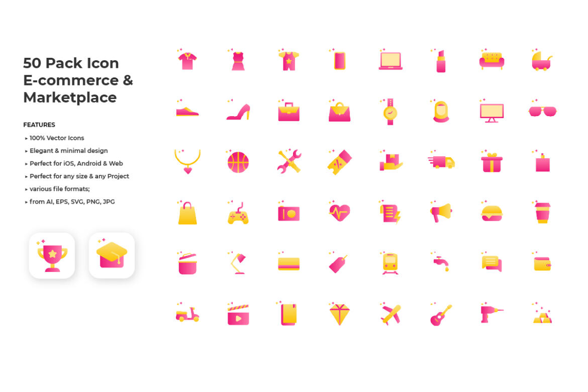 E-Commerce FREE Icon Pack - view 3