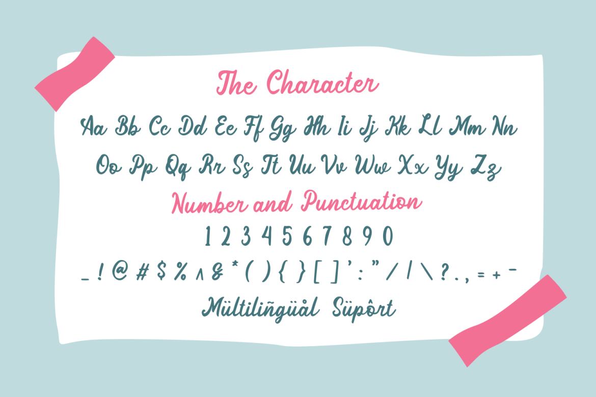 Barsime FREE Script Font - view 6