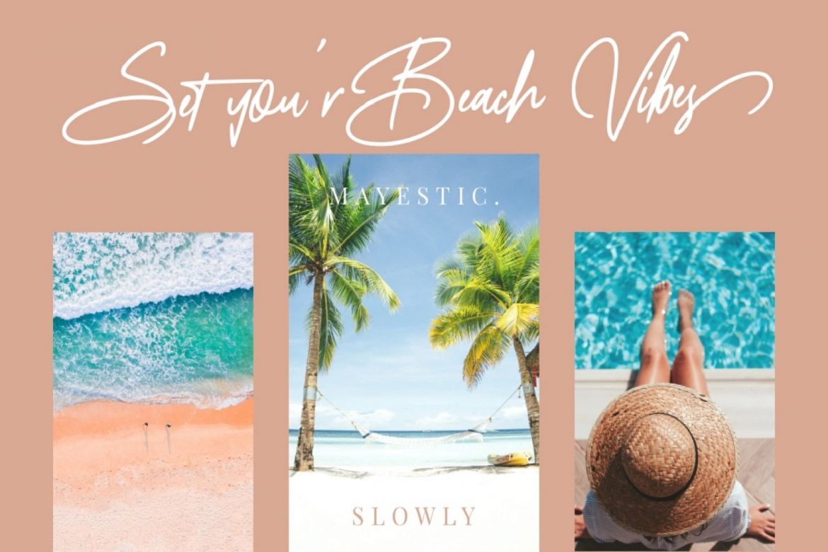 Mayestica - Luxury Signature Font alt