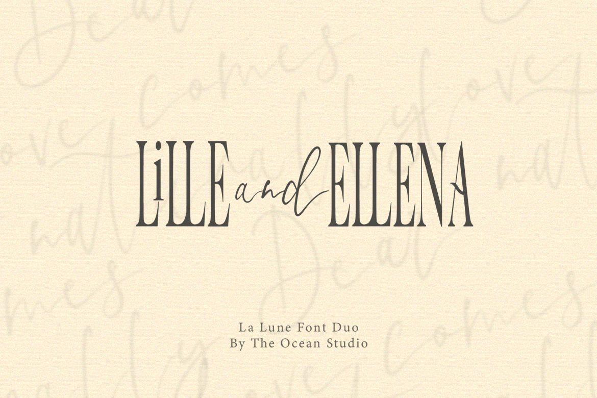 La Lune Font Duo - view 3