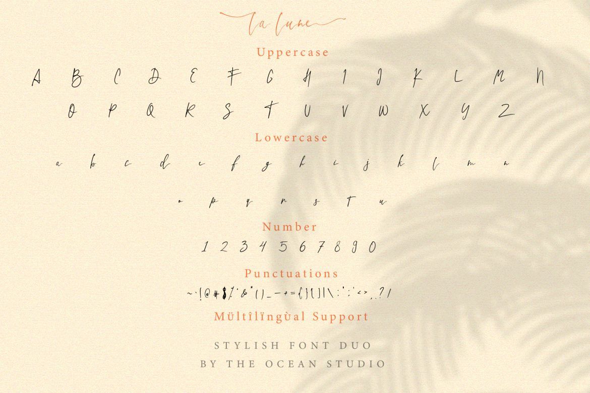 La Lune Font Duo - view 8