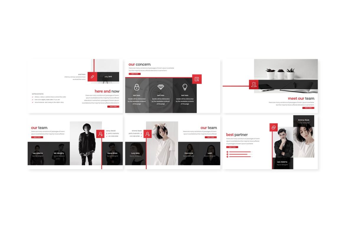 Reglow FREE Google Slide Template - view 3