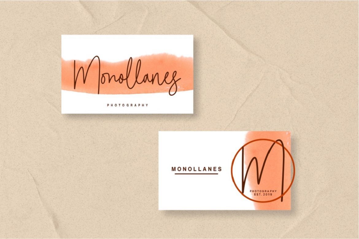 Calledliner - Monoscript Font - view 8