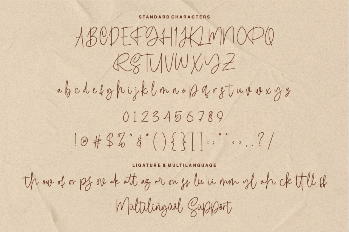 Calledliner - Monoscript Font - view 2