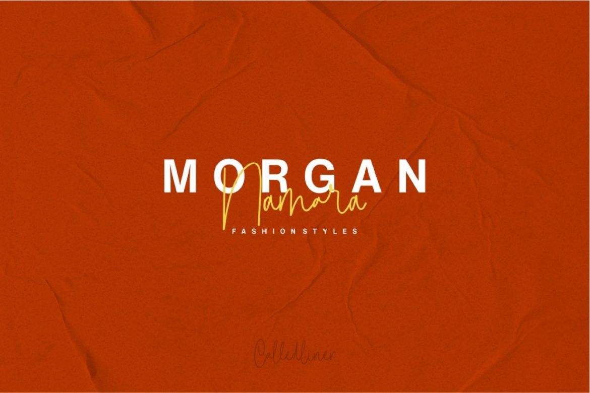 Calledliner - Monoscript Font - view 3