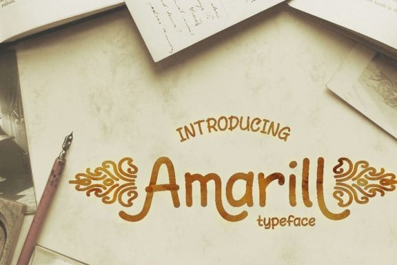 Amarill font