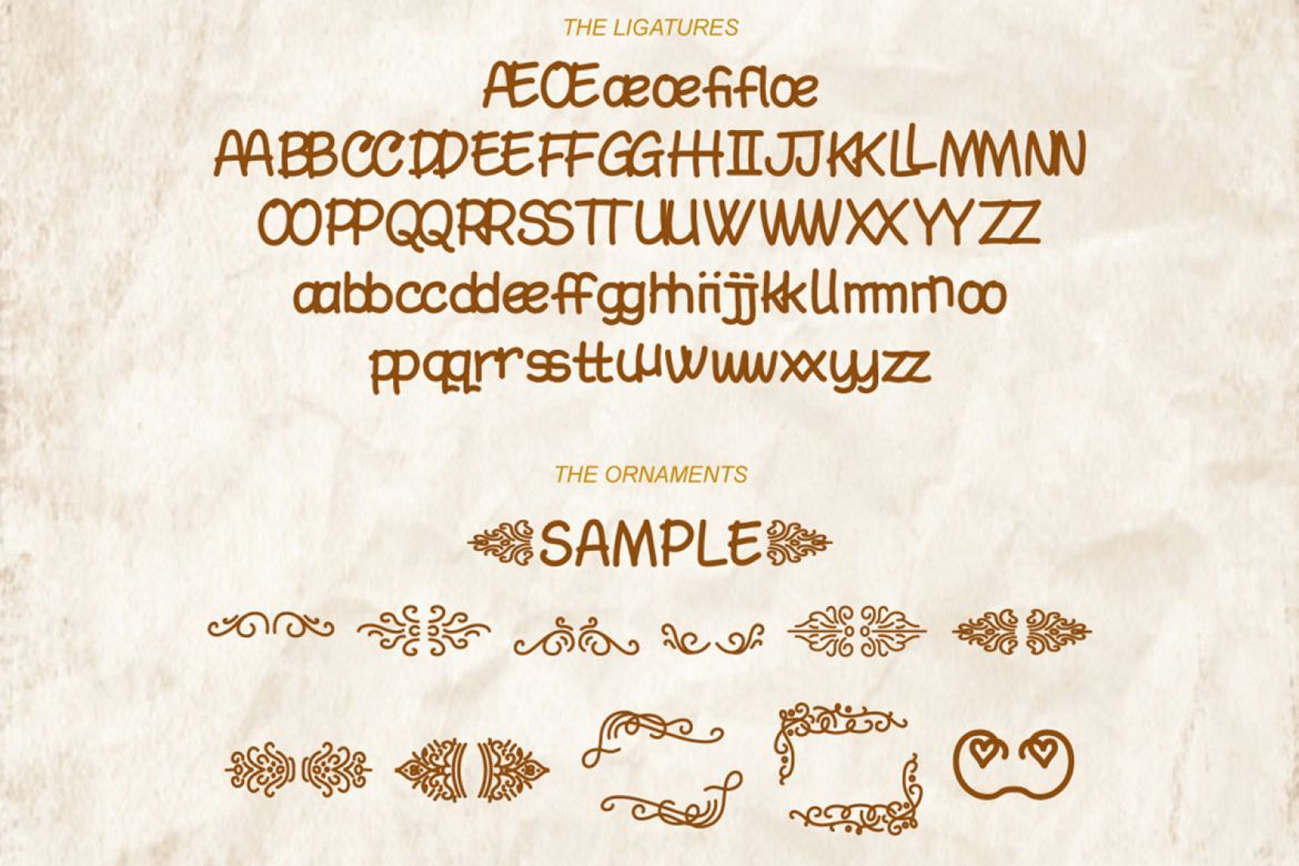 Amarill font - view 3