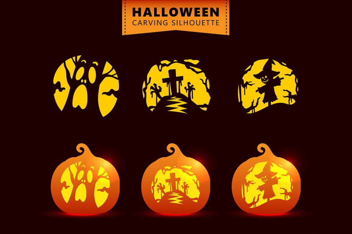 Halloween Carving Template alternate