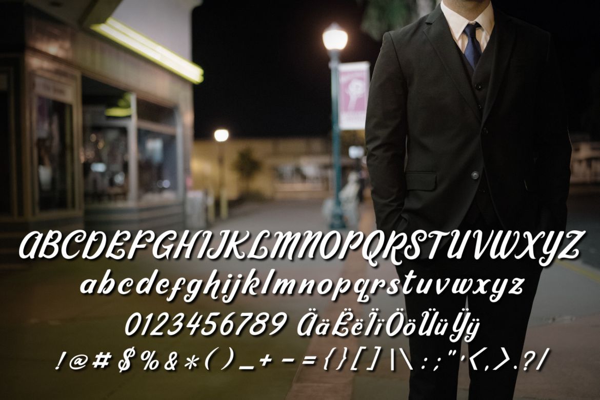 Ricky Lhambert Font alt