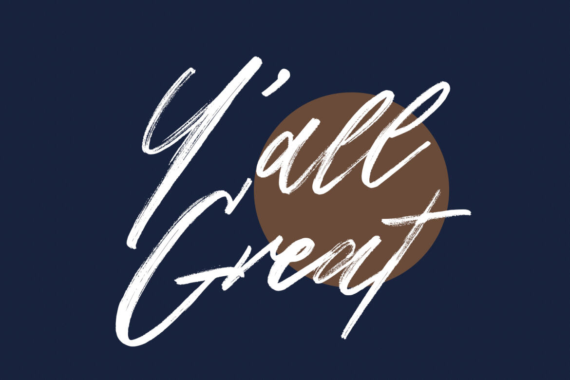 Northloops Brush FREE Script Font - view 6