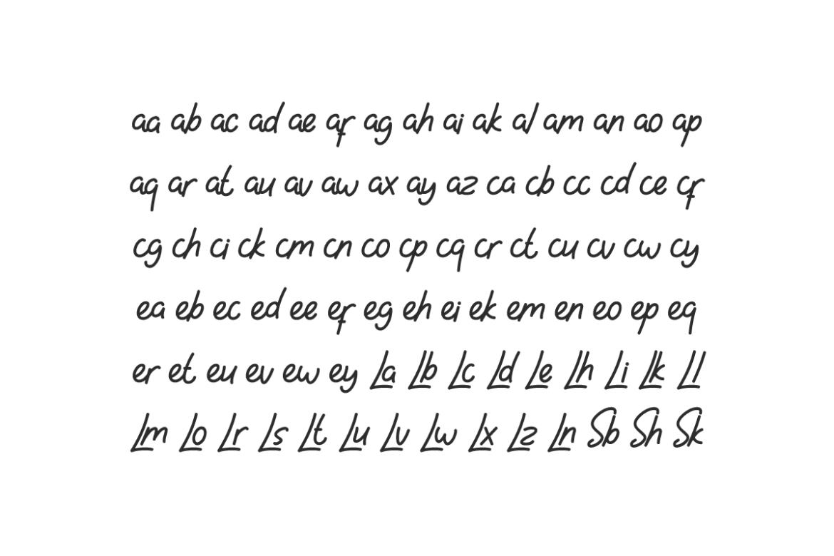 Share Now FREE Font - view 6