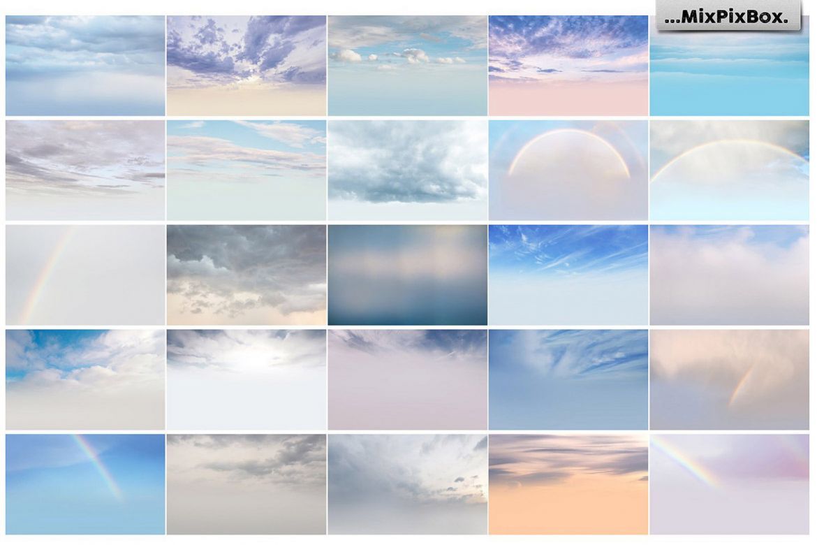 Pastel Sky Overlays - view 4