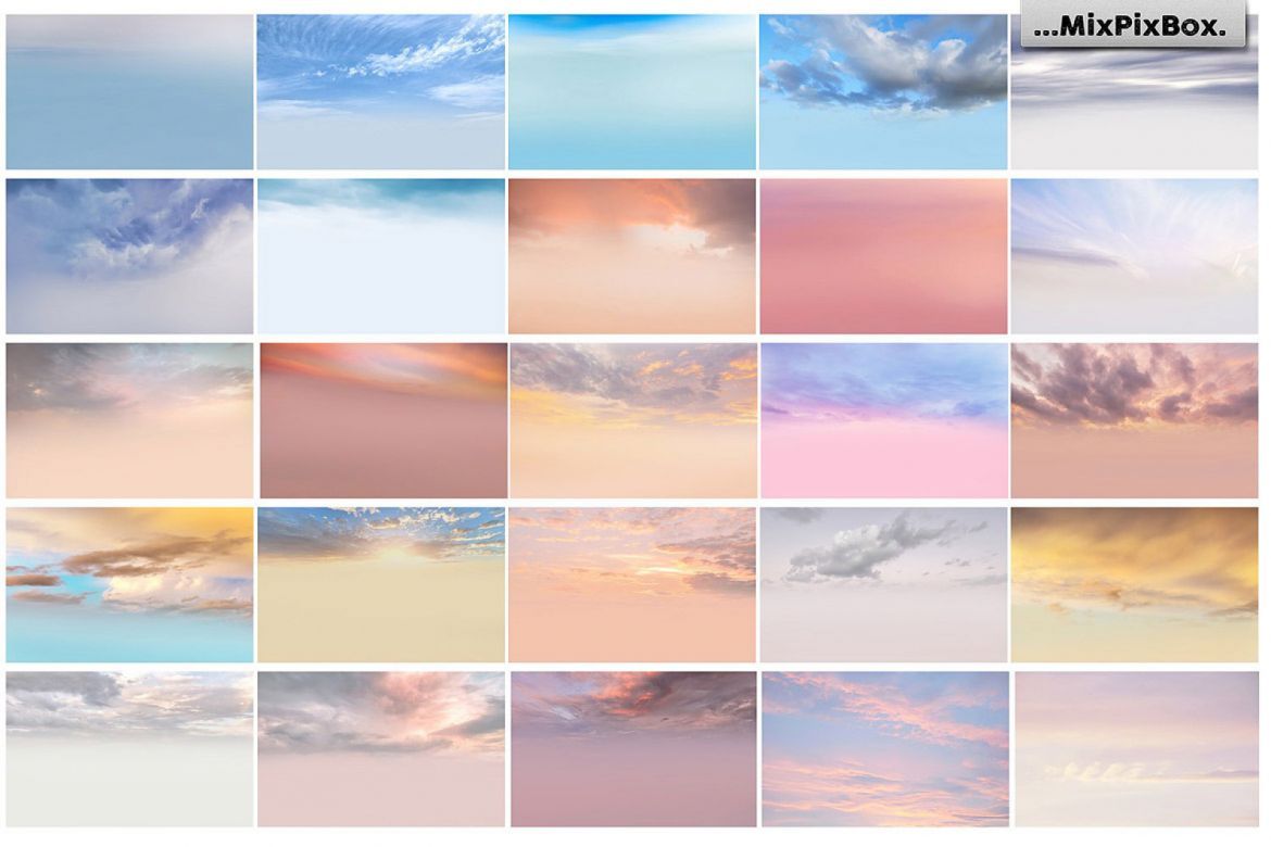 Pastel Sky Overlays - view 5