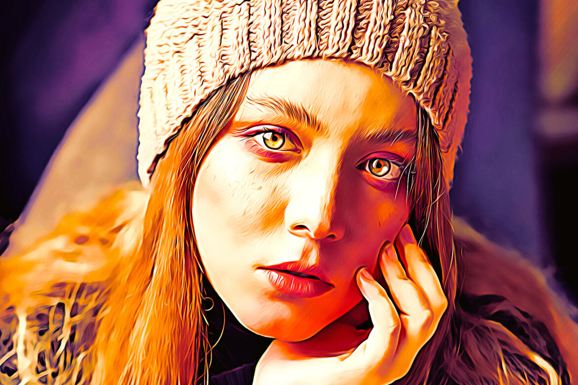 Clean Oil Art FREE Photoshop Action - view 8