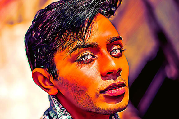 Clean Oil Art FREE Photoshop Action