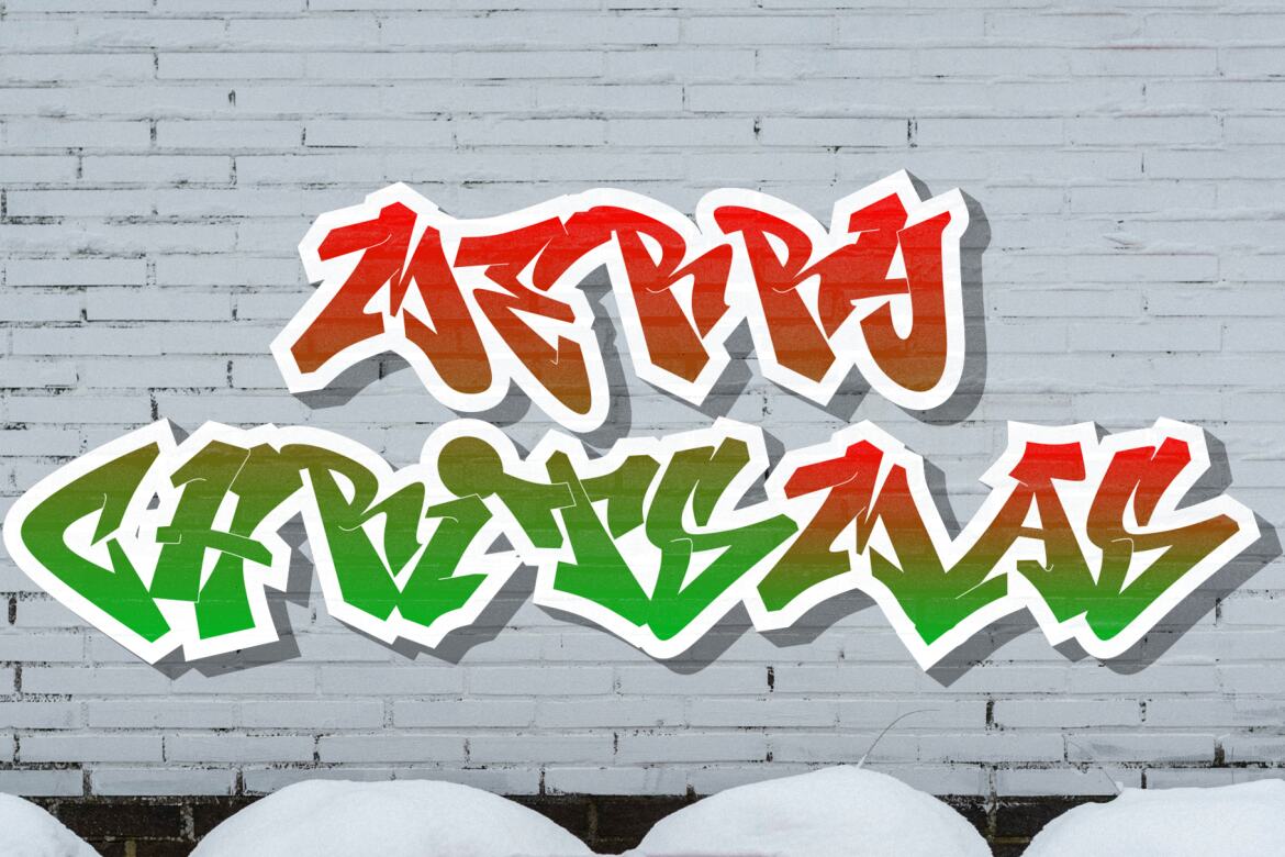 Notress FREE Graffiti Font - view 8