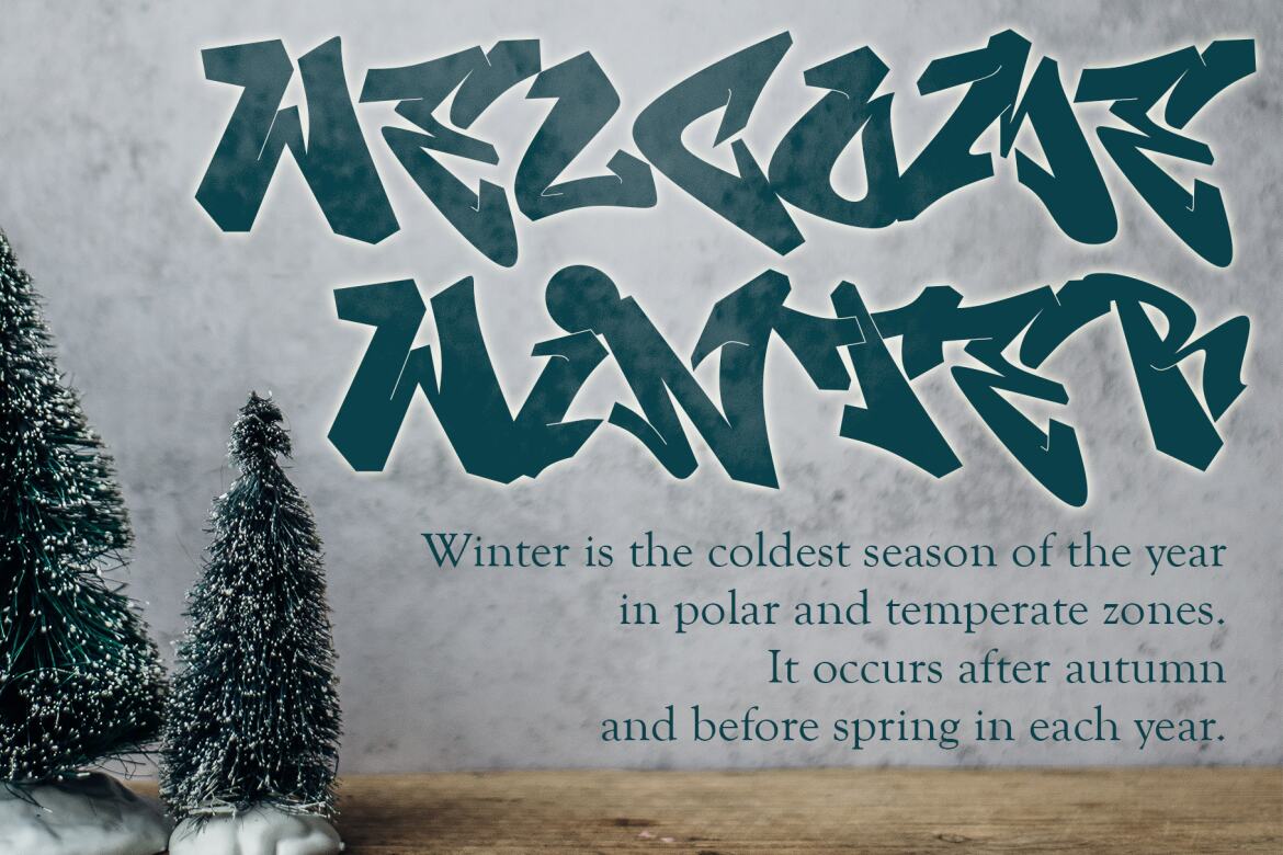 Notress FREE Graffiti Font - view 6