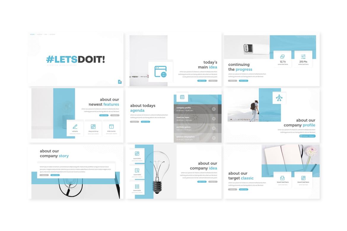 Lets do it FREE Google Slide Template - view 2