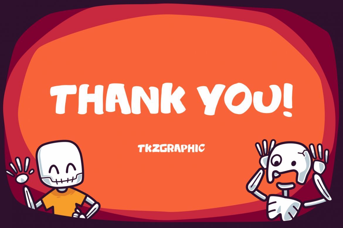 Zombye Display Font - view 8