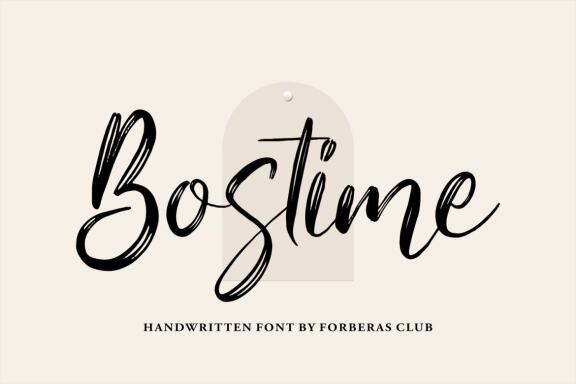 Bostime - FREE Font