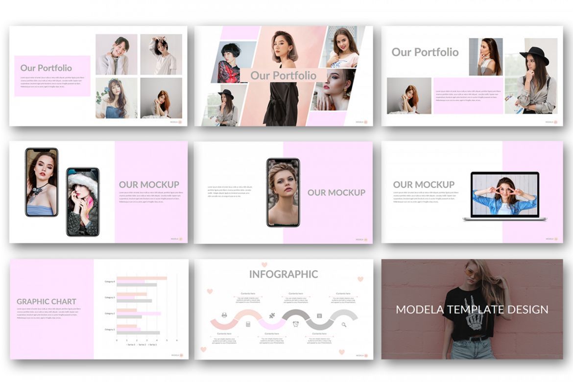 Modela Keynote Template - view 4