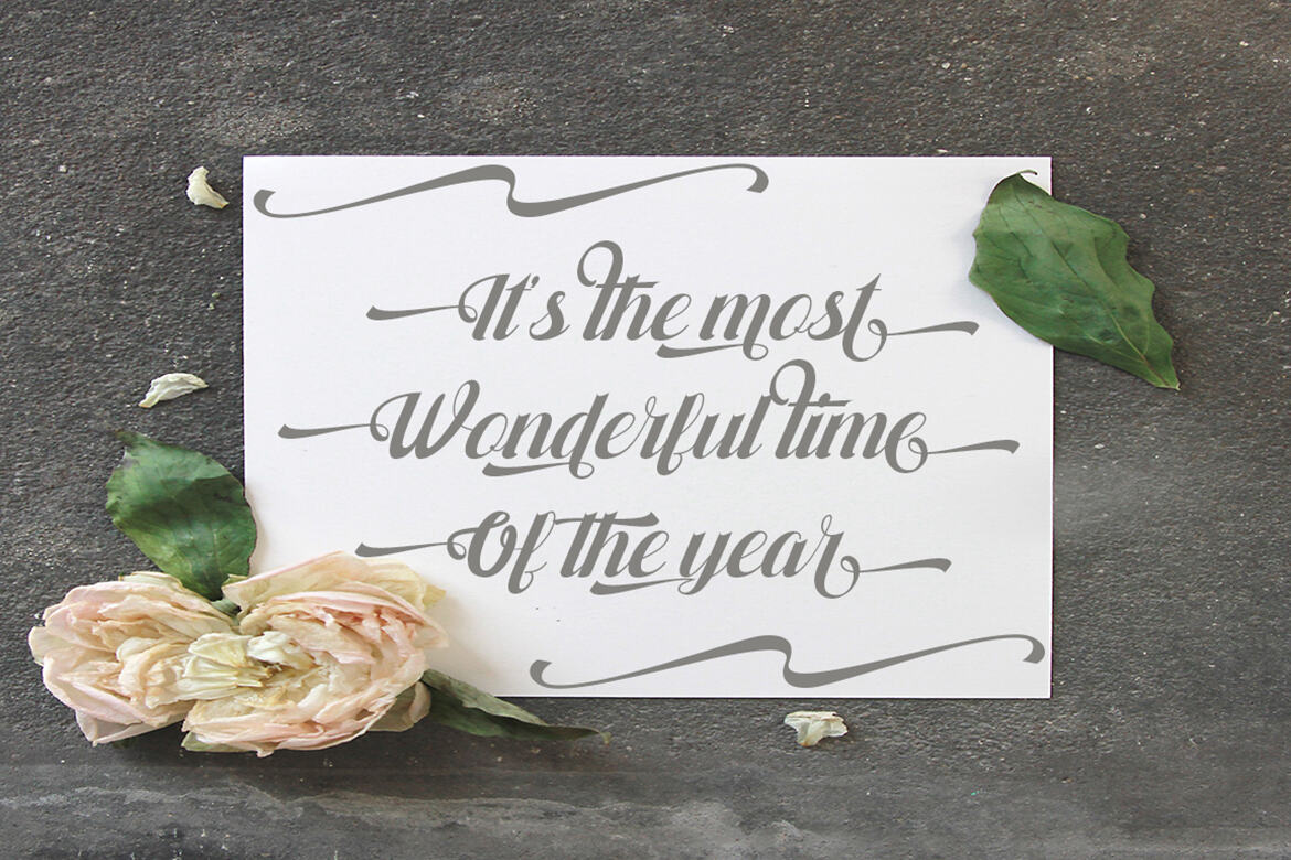 Amania FREE Retro Script - view 3