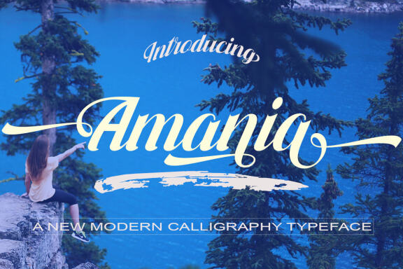 Amania FREE Retro Script