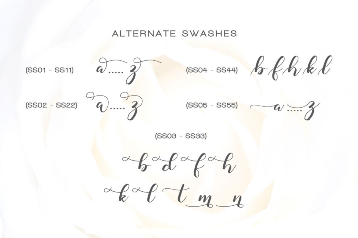 Monatia - Elegant Script - view 6