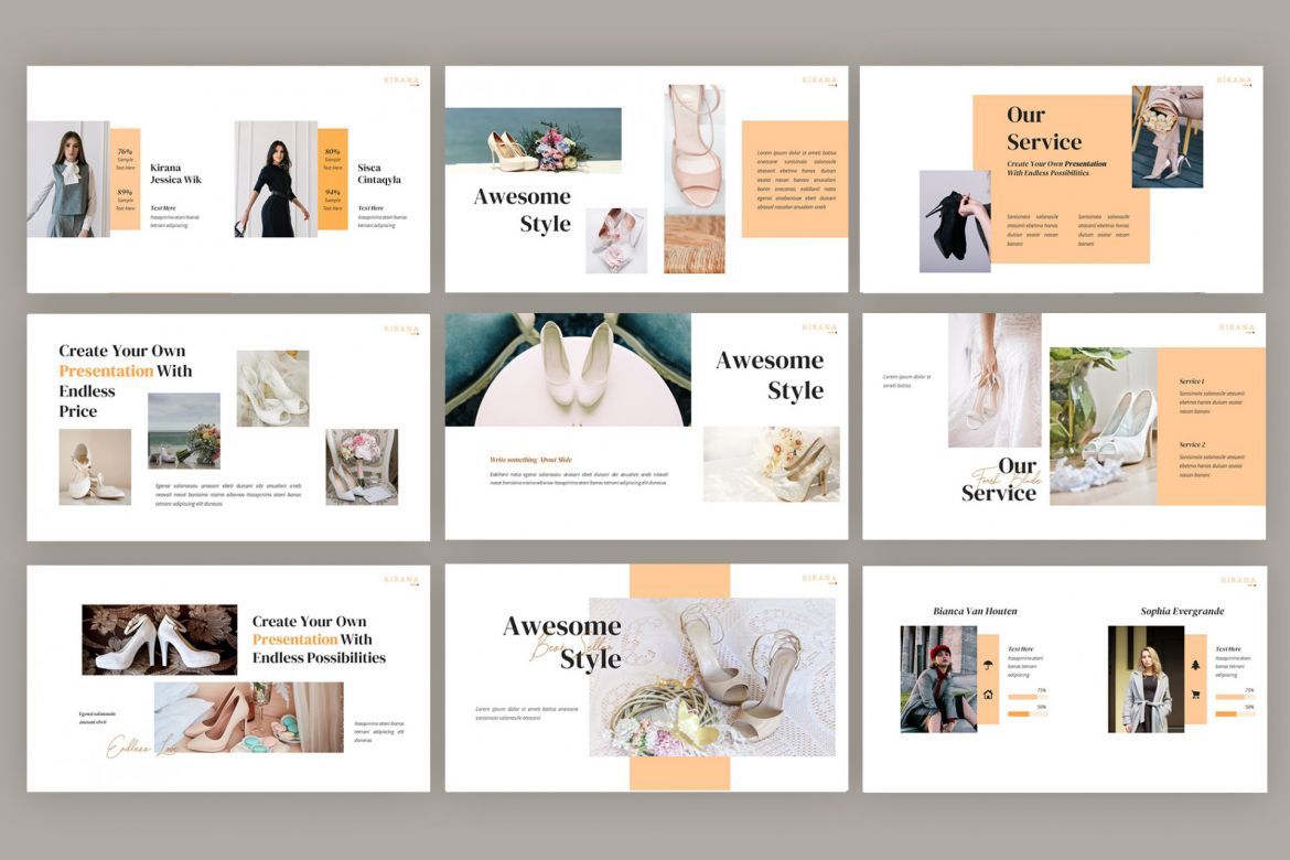 Kirana Presentation Template - view 3