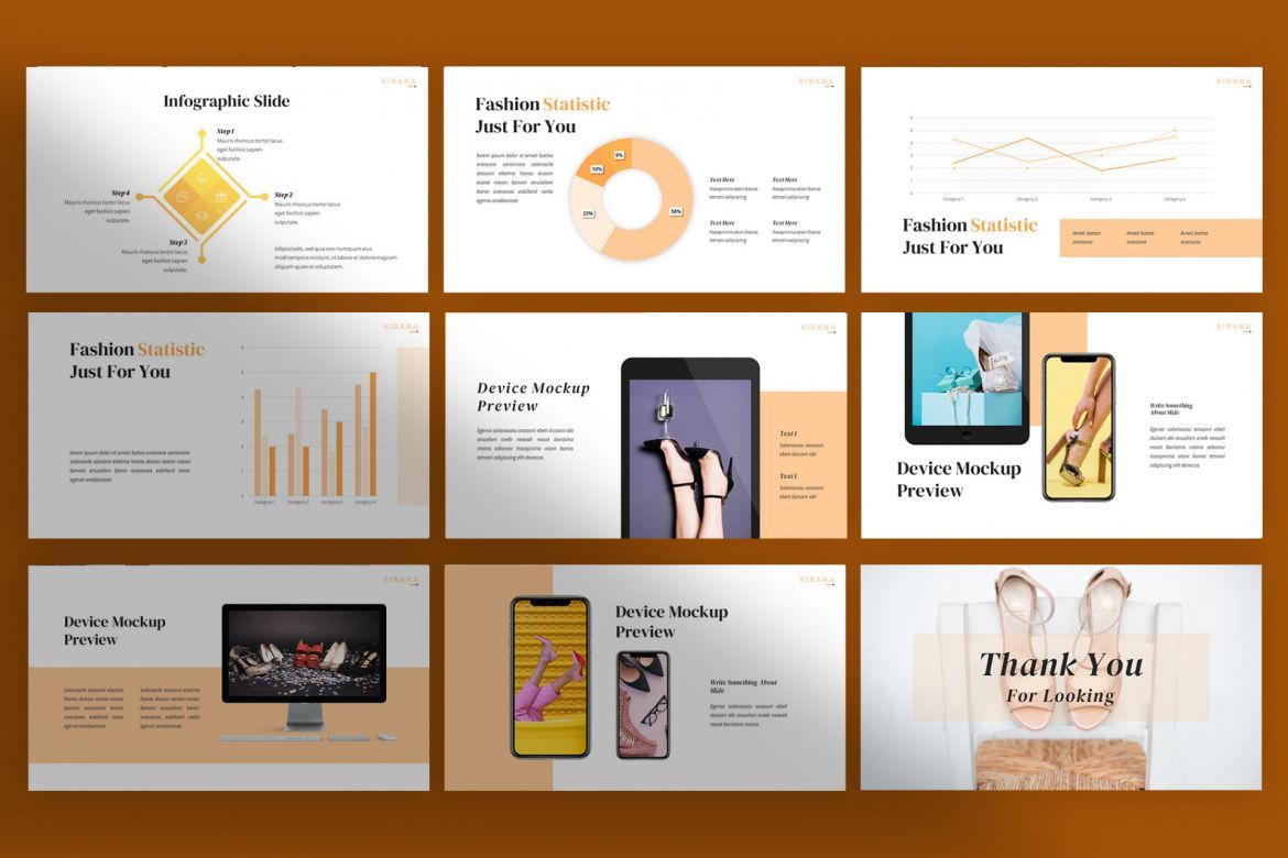 Kirana Presentation Template - view 4