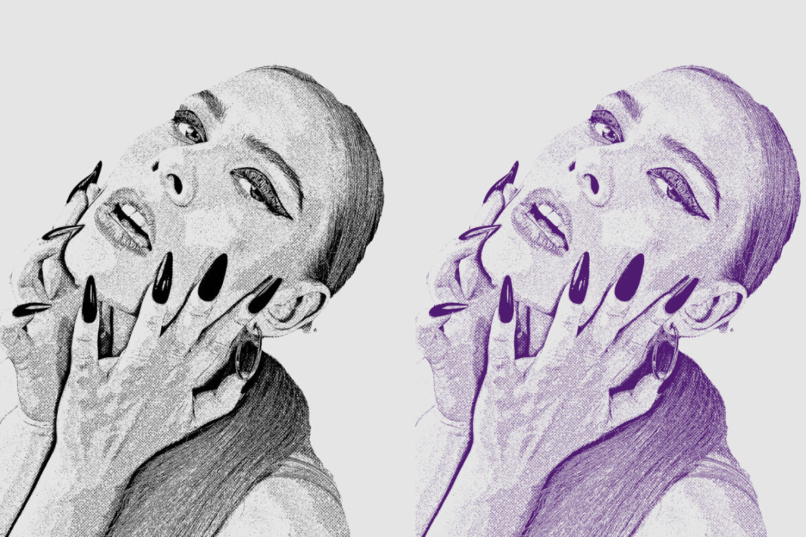 Stipple Effect FREE Photoshop Action - view 9