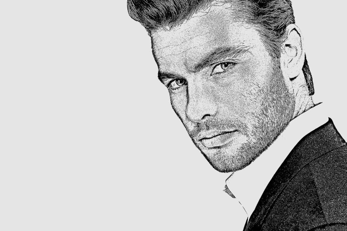 Stipple Effect FREE Photoshop Action - view 7