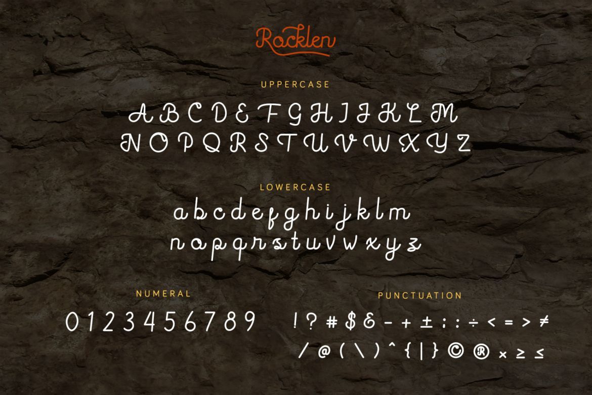 Rocklen Monoline Script - view 5