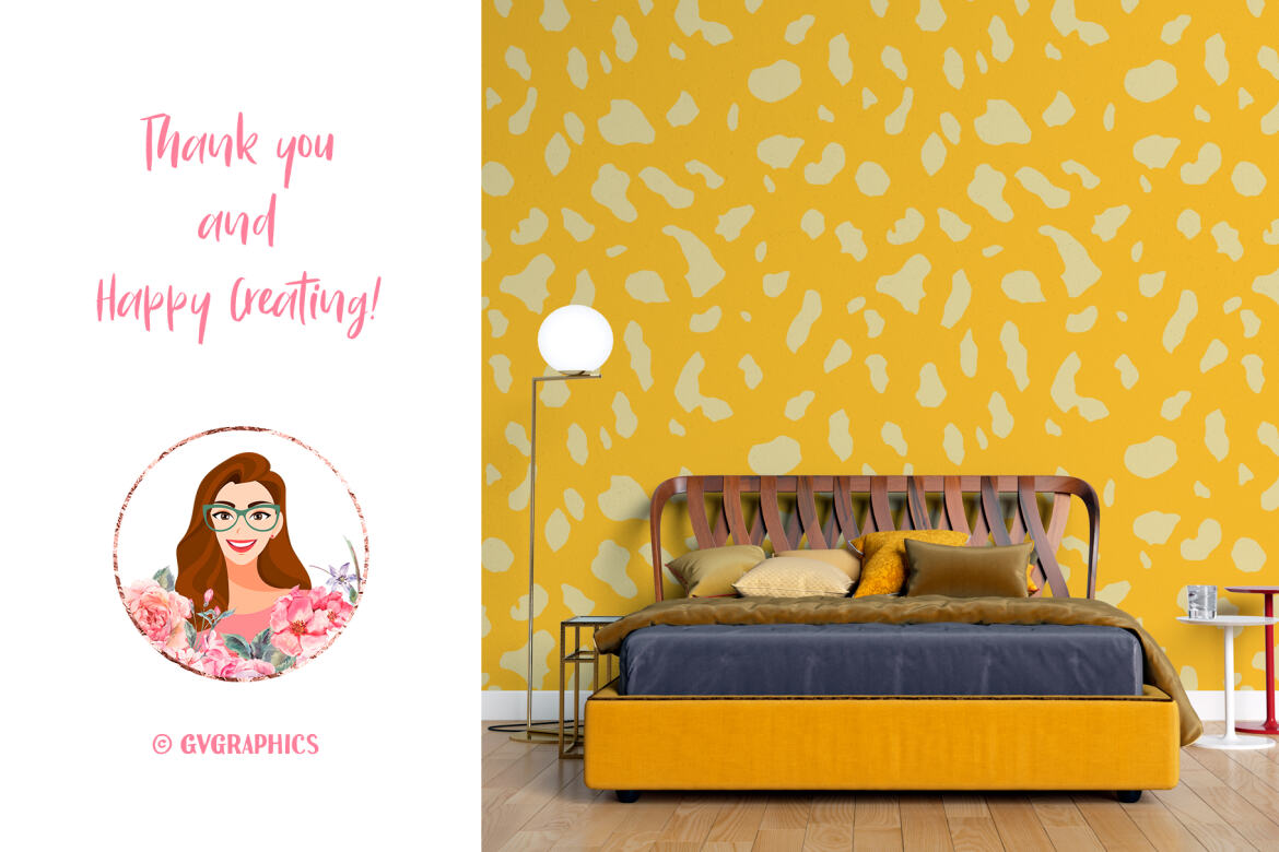 FREE Vector Spring Flowers Patterns & Digital Papers alternate