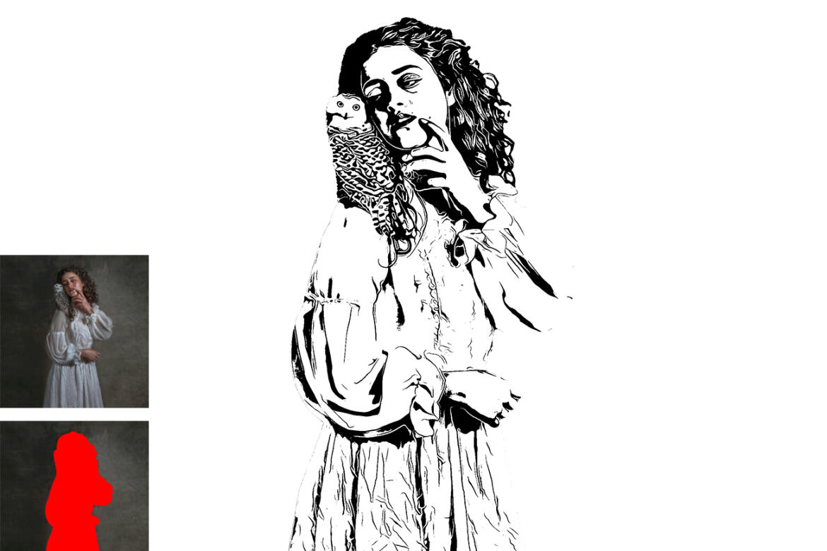 Vector Graphic FREE Photoshop Action - view 4