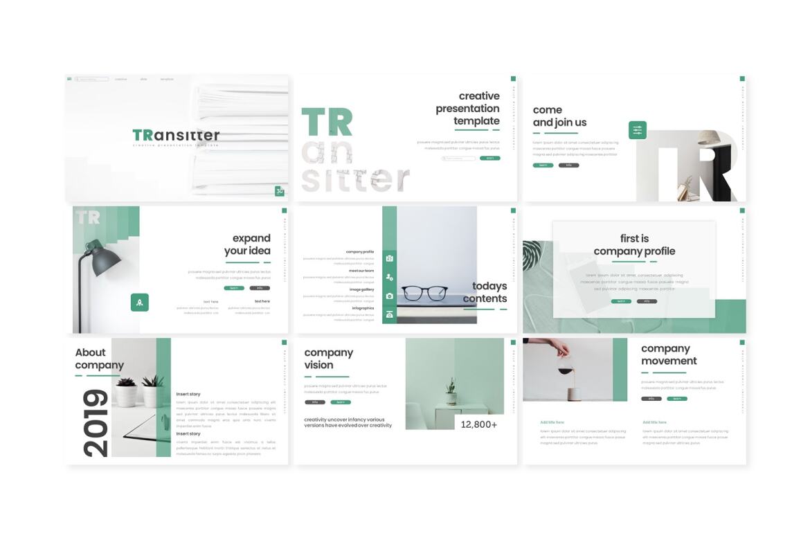 Transitter FREE Google Slide Template - view 4