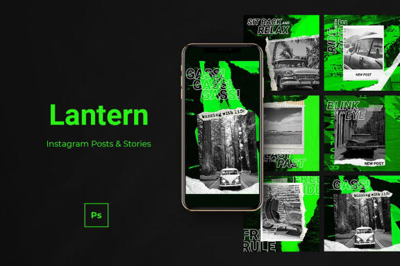 Lantern FREE Instagram Posts and Stories