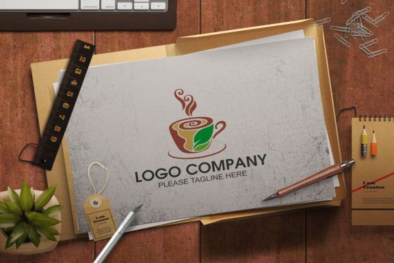 Simple Coffe Logo