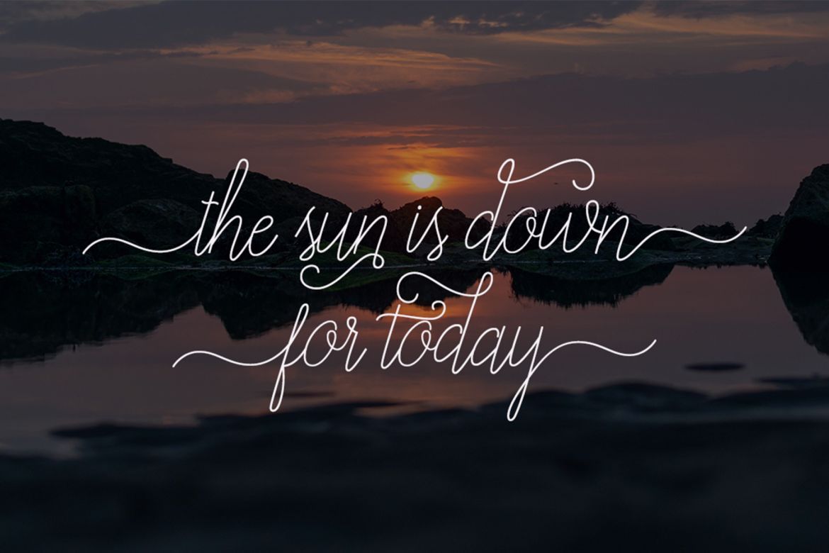 Allexandrea Script alternate