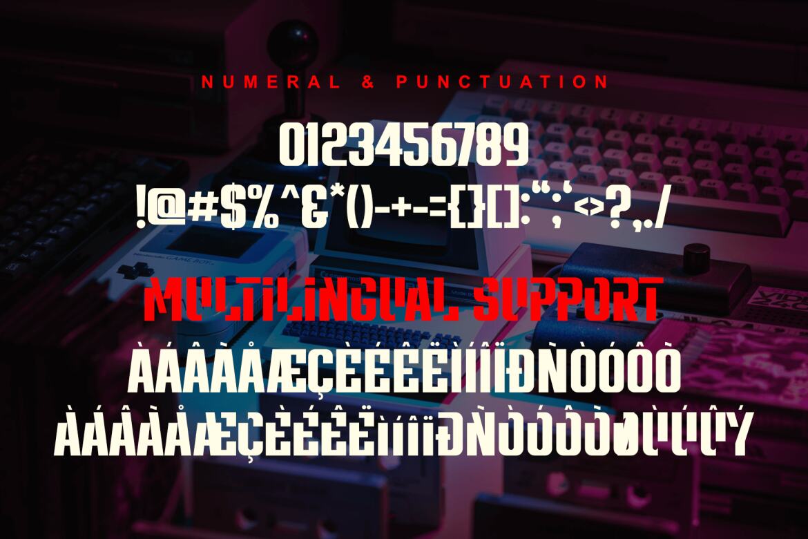 Untrouble - FREE Futuristic Font - view 3