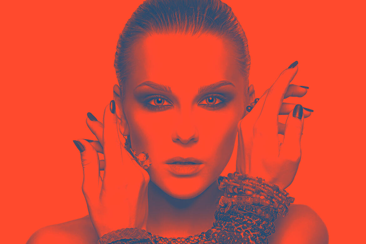 Oil Duotone FREE Photoshop Action - view 5