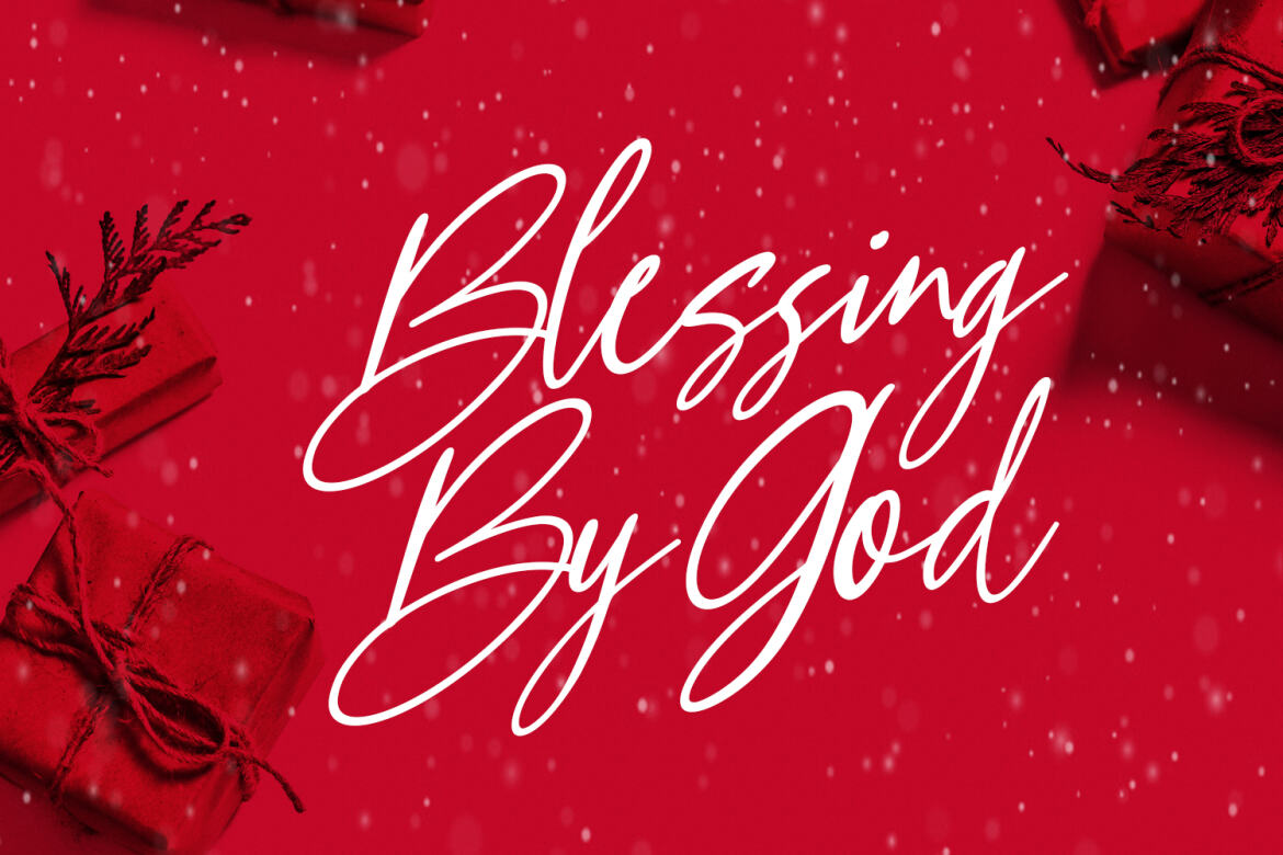 Another Christmas FREE Script Font - view 10